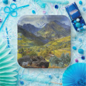 バルダオスタ(アルパ威厳のあるインイタリアンランドスケープ) ペーパープレート (パーティー)