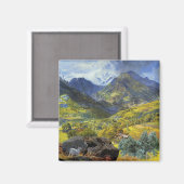 バルダオスタ(アルパ威厳のあるインイタリアンランドスケープ) マグネット (正面/裏面)