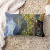 バルダオスタ(アルパ威厳のあるインイタリアンランドスケープ) ランバークッション (ブランケット)