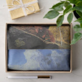 バルダオスタ(アルパ威厳のあるインイタリアンランドスケープ) 薄葉紙 (ギフト)