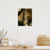 バルダチノの大麦砂糖カラム ポスター (キッチン)