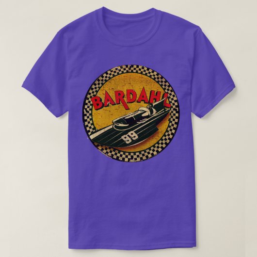 バルダール油ヴィンテージ標識 Tシャツ (デザイン正面)