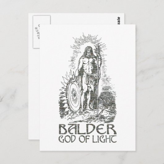 バルダー ポストカード (正面/裏面)