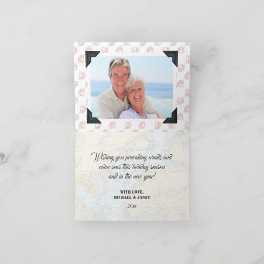 バルチモアより楽しい航海のお休みを PHOTO シーズンカード (内部)