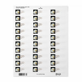 バルッ威厳のあるドイーグルポートレート ラベル (フルシート)