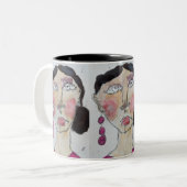 バルツ11ozマグカップ ツートーンマグカップ (正面左)