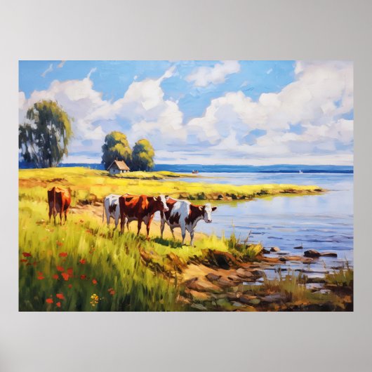 バルティックボッデンブリストコアスタの中の平和な休息 ポスター (正面)