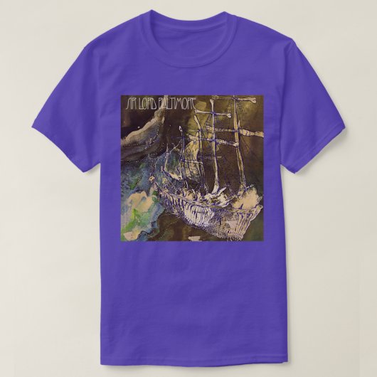 バルティモア卿来国  Tシャツ (デザイン正面)