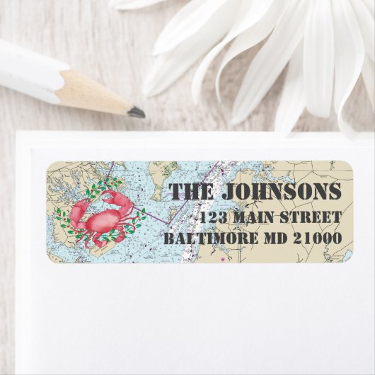 バルティ航海のモアからハッピーホリデーズ ラベル (インサイチュ)