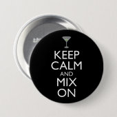 バルテン保ダーで落ち着いてミキシング 缶バッジ (正面&裏面)