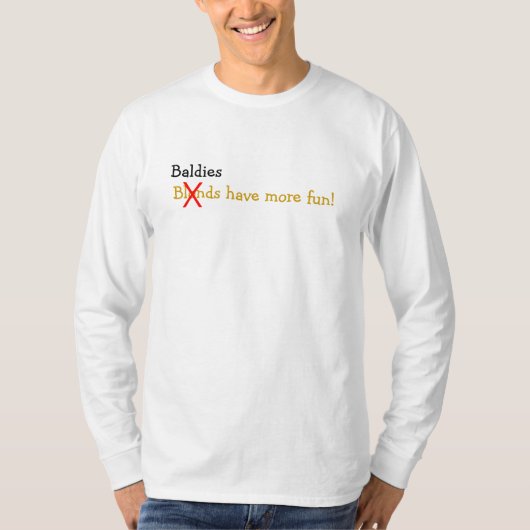 バルディアのおもしろいが！ Tシャツ (正面)