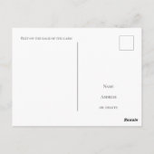 バルディセールフランススキーホリデーハガキ ポストカード (裏面)