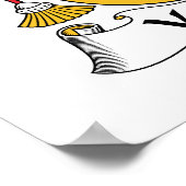 バルディブ家紋 ポスター (角)