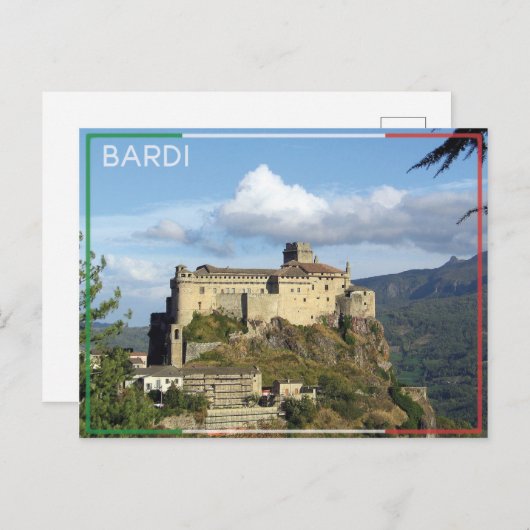 バルディ – バルディキャッスル – イタリア ポストカード (正面/裏面)