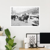 バルデス・トレイル・ウマーズ・アラスカ1912 ポスター (ホームオフィス)