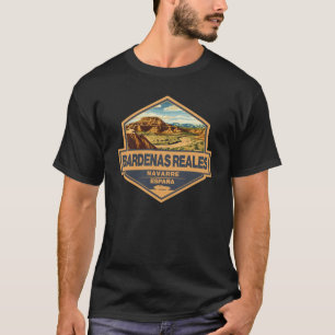 バルデナスリアルススペイン旅行アートバッジ Tシャツ