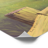 バルデパテ赤尾プリント ポスター (角)