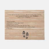 バルデュアのゲート3インスパイアドーマット ドアマット (正面)