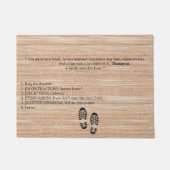 バルデュアのゲート3インスパイアドーマット ドアマット (正面)