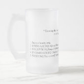 バルデュア門インスパイア3 フロストグラスビールジョッキ (左)