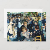 バルデュムーランデラガレットピエールオーギュストルノアール ポストカード (正面/裏面)