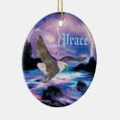 バルトイーグルセラミックオーナメント セラミックオーナメント (右)