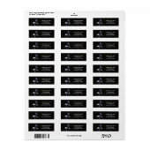 バルトイーグル差出人住所ラベル ラベル (フルシート)