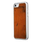 バルトクールマツ木彫り®木材 CarvedウッドiPhoneケース (左)