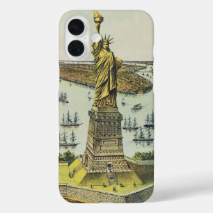 バルトルディの偉大な像、自由の女神 iPhone 16 PLUSケース