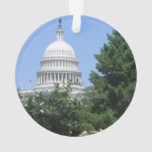 バルトルディ公園から見たアメリカ国会議事堂 オーナメント (裏面)