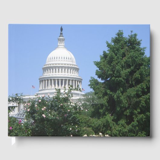 バルトルディ公園から見たアメリカ国会議事堂 ゲストブック (正面)