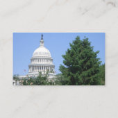 バルトルディ公園から見たアメリカ国会議事堂 名刺 (裏面)