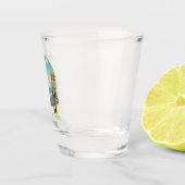 バルトレンフランスバケーションエールスキースキートグラス ショットグラス (右)