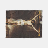 バルトロメエステバン・ムリロによる十字架刑 フリースブランケット (正面(横))