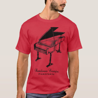 バルトロメオクリストフォリピアノフォルテピアノ音楽1 Tシャツ