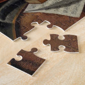 バルトロメオベッテラスチルライフミュージカル楽器 ジグソーパズル (側面)