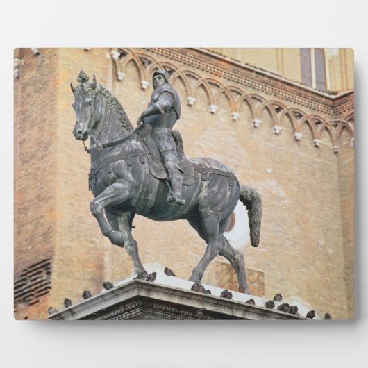 バルトロメオ・コレオーニ馬術記念碑(1400年 –  フォトプラーク (正面)