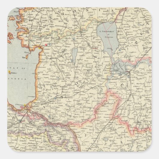 バルト州 スクエアシール (正面)