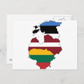 バルト州 ポストカード (正面/裏面)