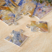 バルト海のリュ―ゲン島の印象派の崖 ジグソーパズル (側面)