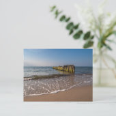 バルト海の岸の手押し ポストカード (スタンド正面)