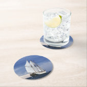 バルト海の帆船 ラウンドペーパーコースター (インサイチュ)