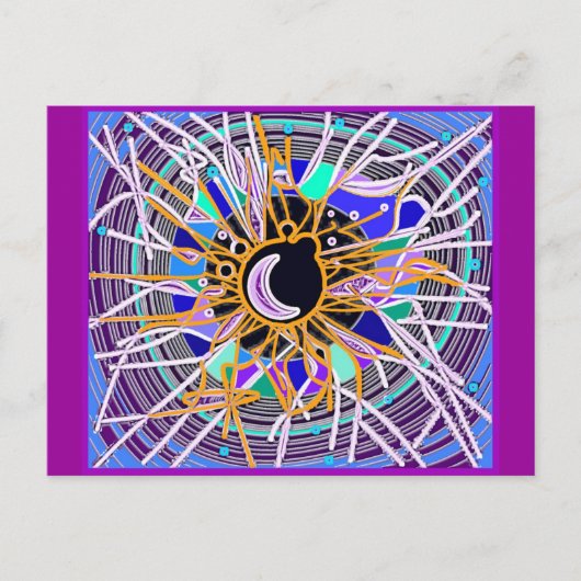 バルト海の月 ポストカード (正面)