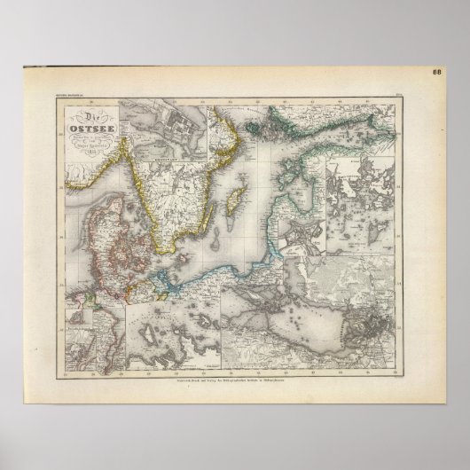 バルト海地域 ポスター (正面)