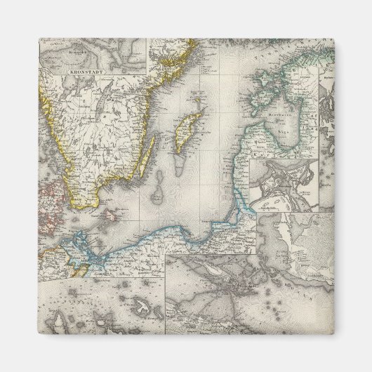 バルト海地域 マグネット (正面)