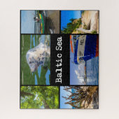 バルト海、コラージュ ジグソーパズル (縦)
