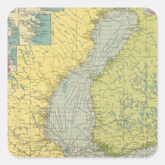 バルト海 スクエアシール (正面)