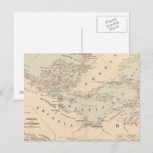 バルト海 ポストカード (正面/裏面)