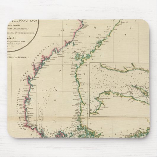 バルト海 マウスパッド (正面)