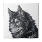 バルト犬 タイル (正面)